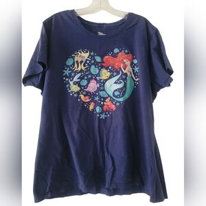 Disney Ariel Little Mermaid Tee XL